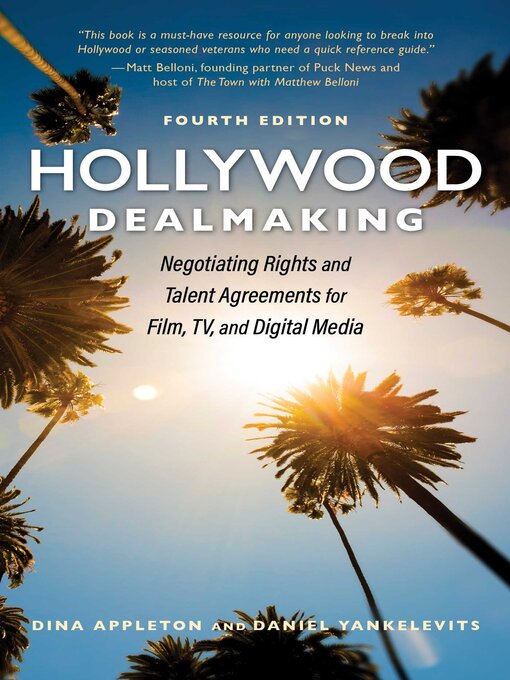 Title details for Hollywood Dealmaking by Dina Appleton - Wait list